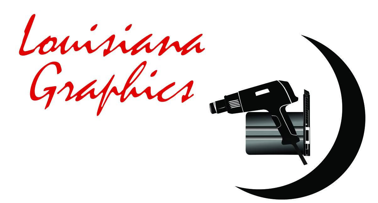 Before: the Louisiana Graphics logo