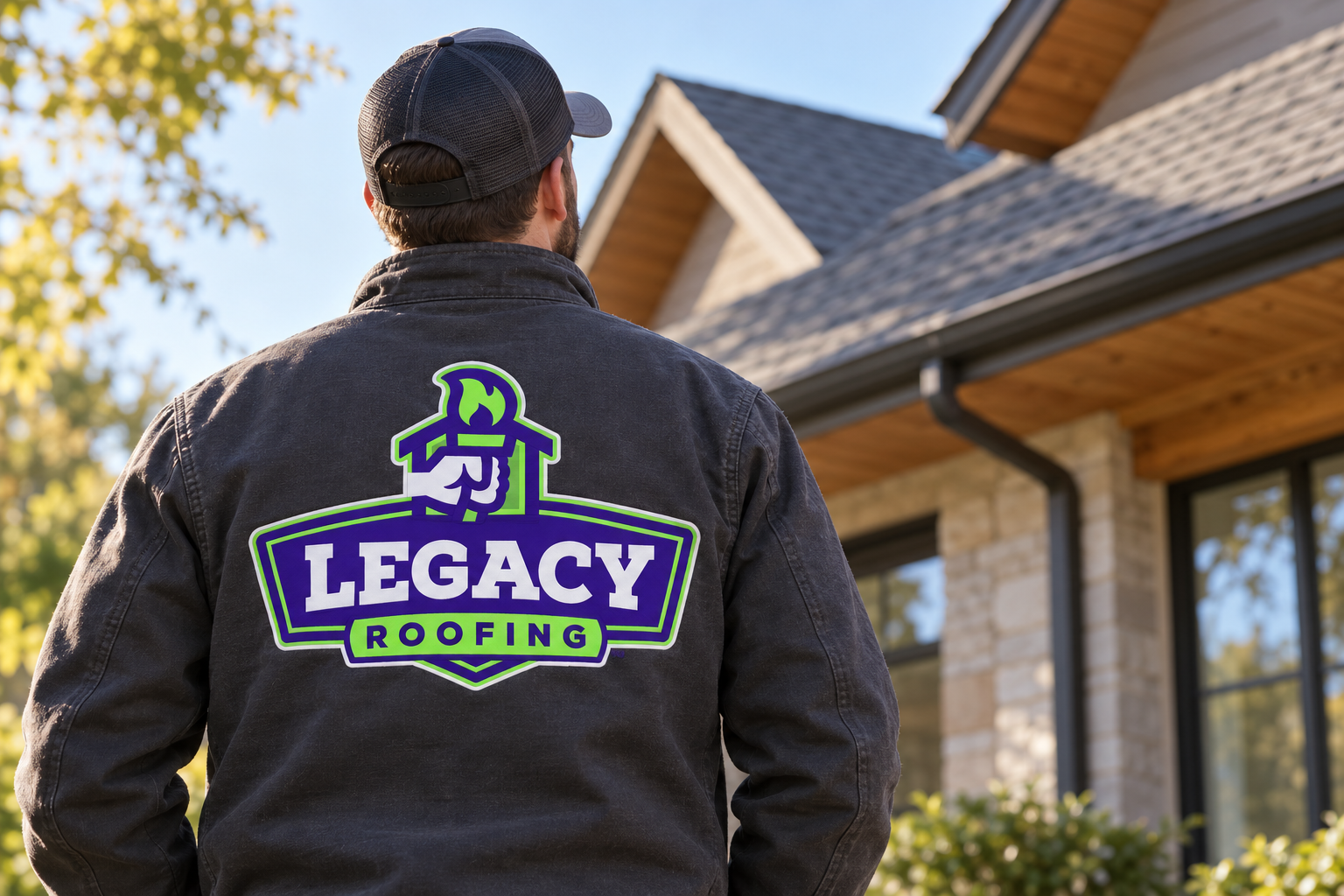 Legacy Roofing — work jacket site