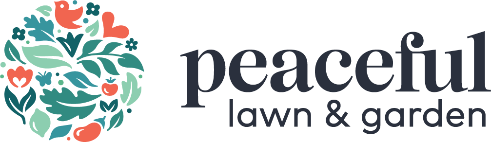 Peaceful Lawn & Garden — approved original logo
