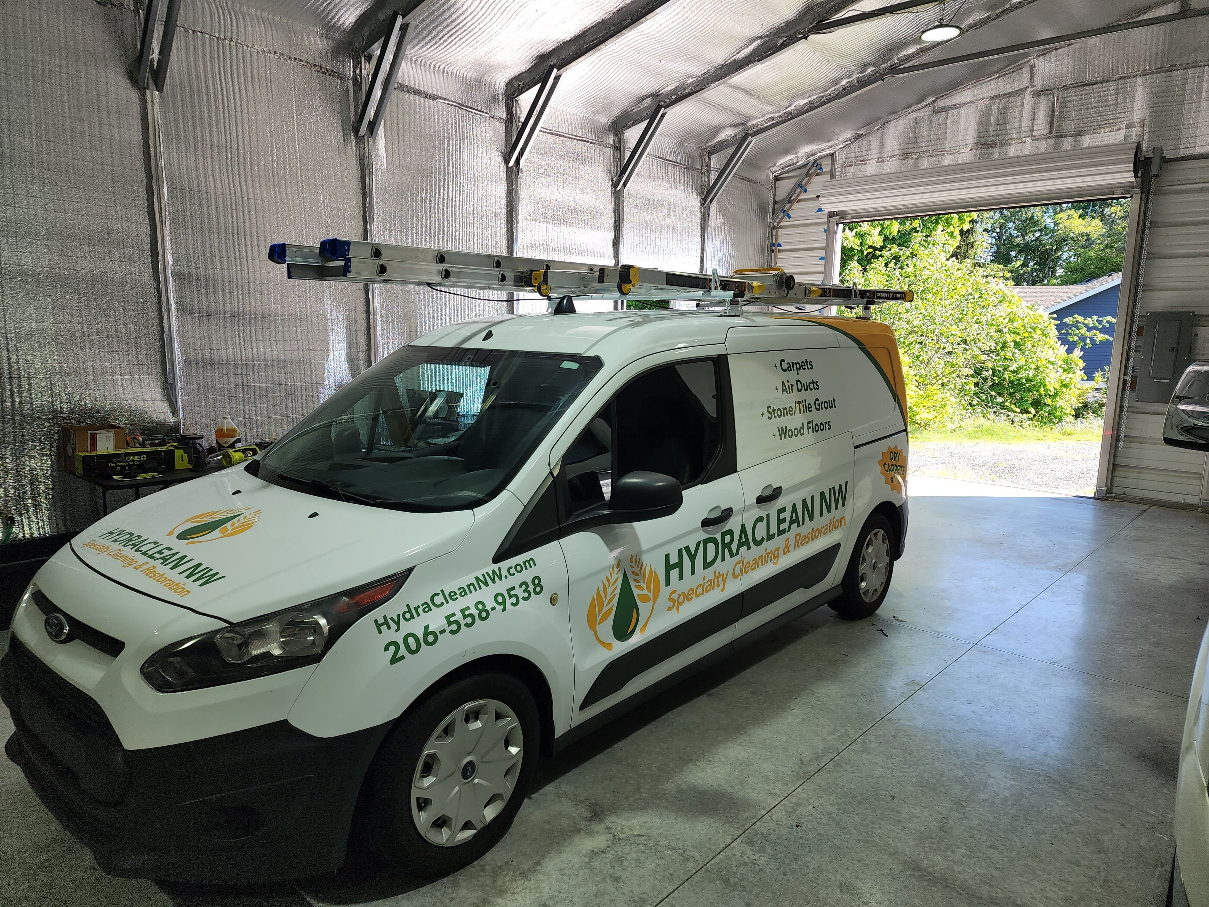 Before: original Hydraclean NW (Bjorn Marshall) vehicle photograph.
