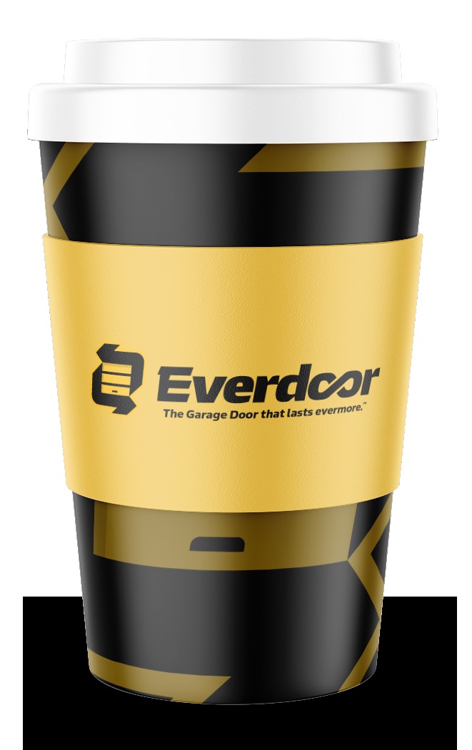 everdoor cup brand mockup