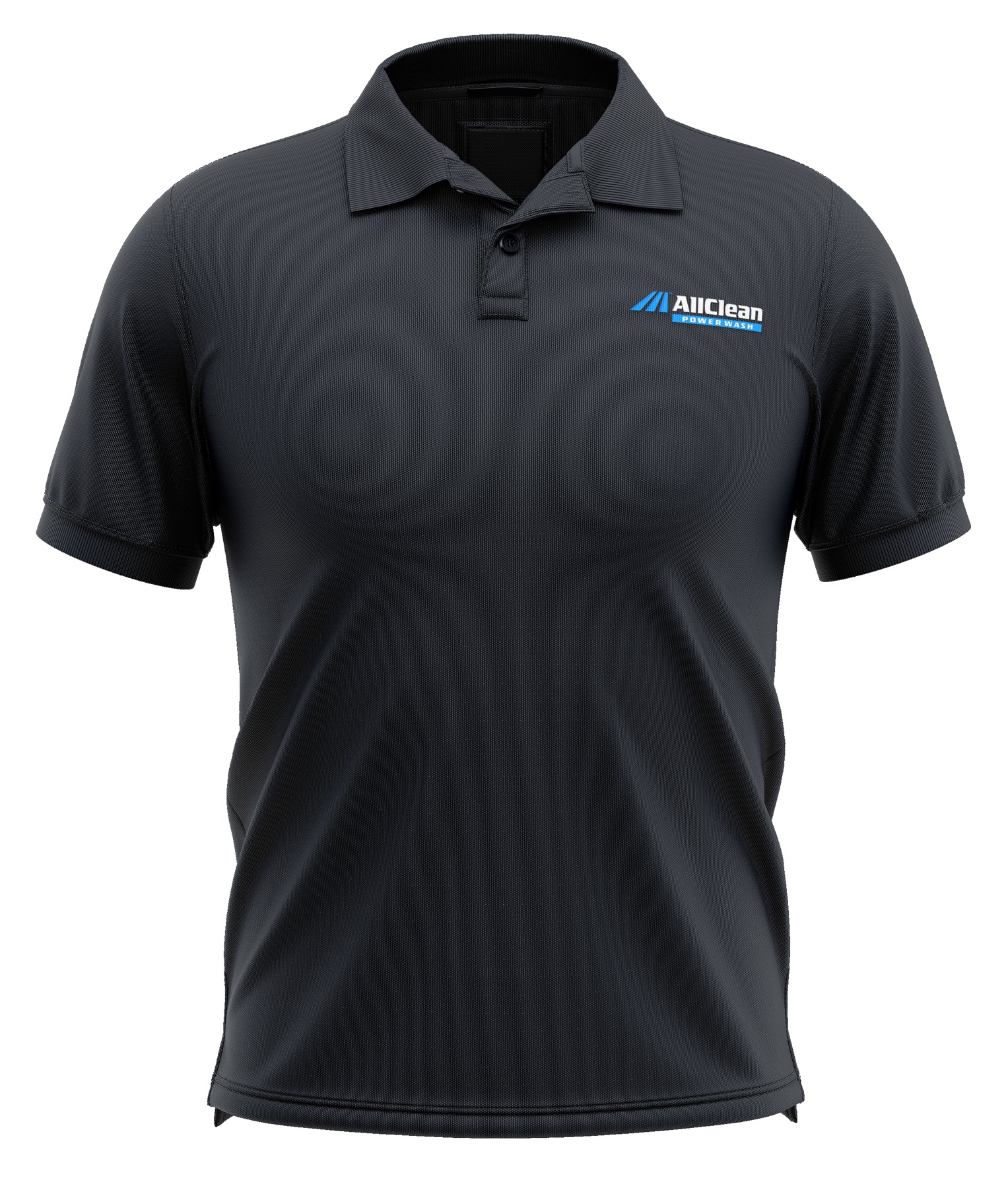All Clean Power Wash - Luke polo brand mockup
