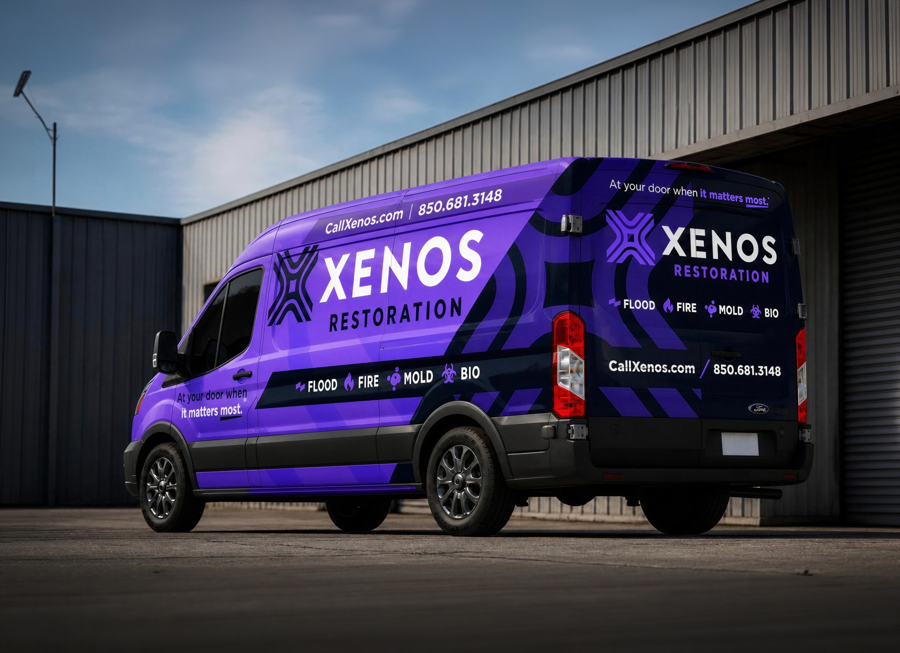 Xenos Restoration mockup brand mockup