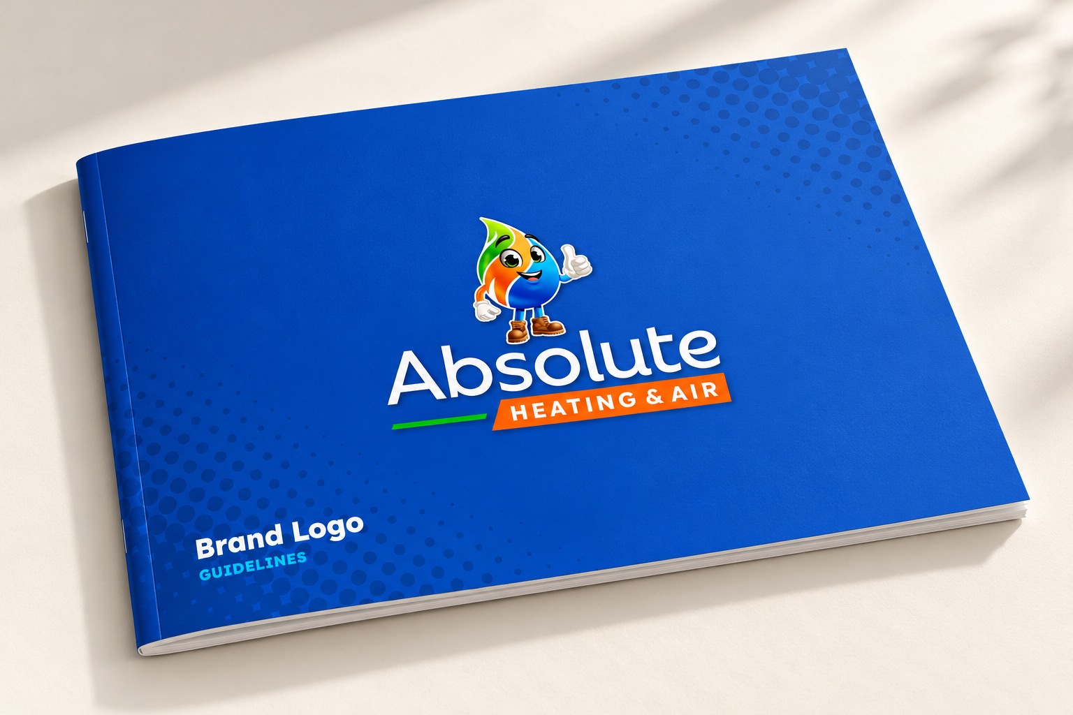 Absolute Air brand guidelines booklet.