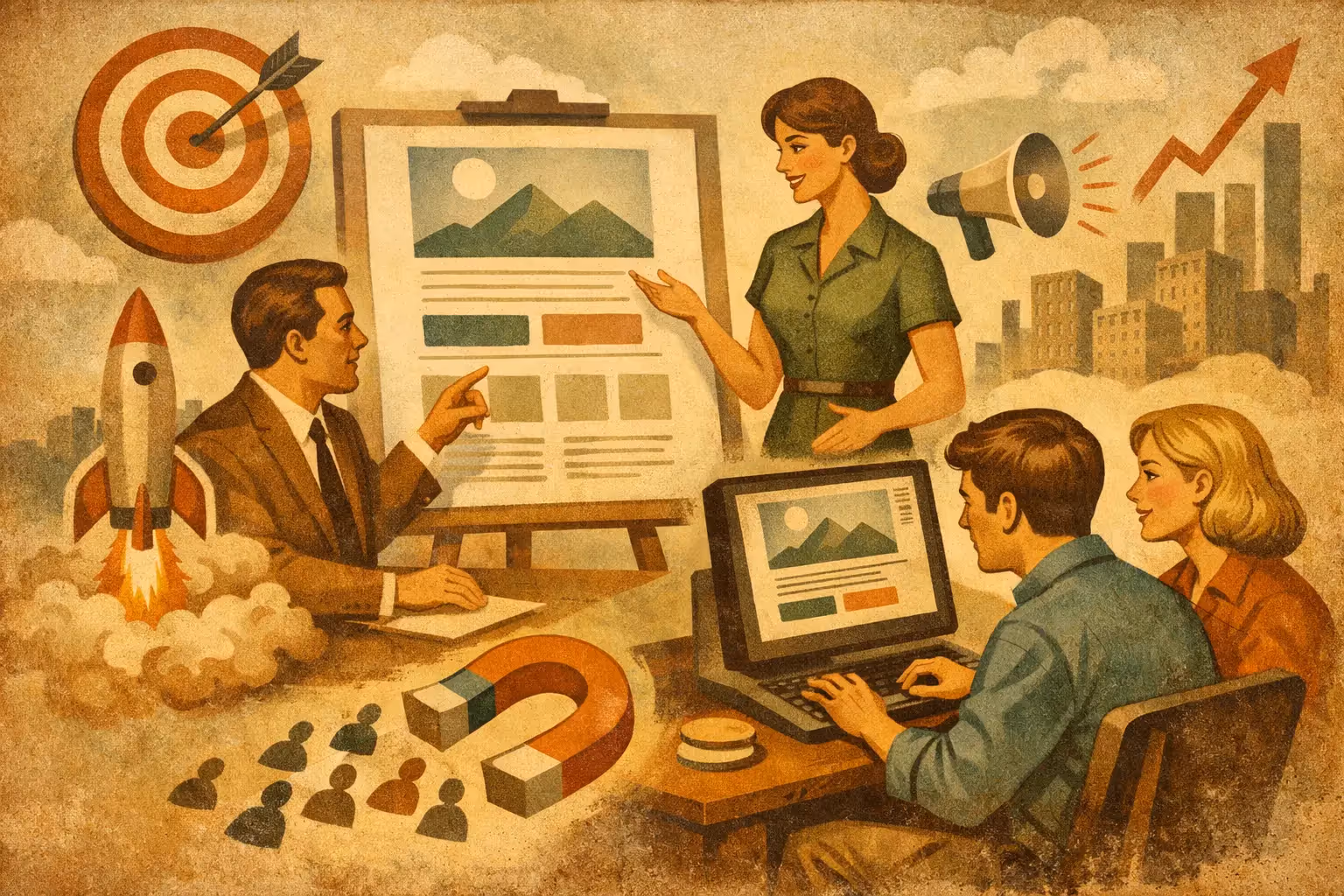 Landing page para campañas que sí convierten.