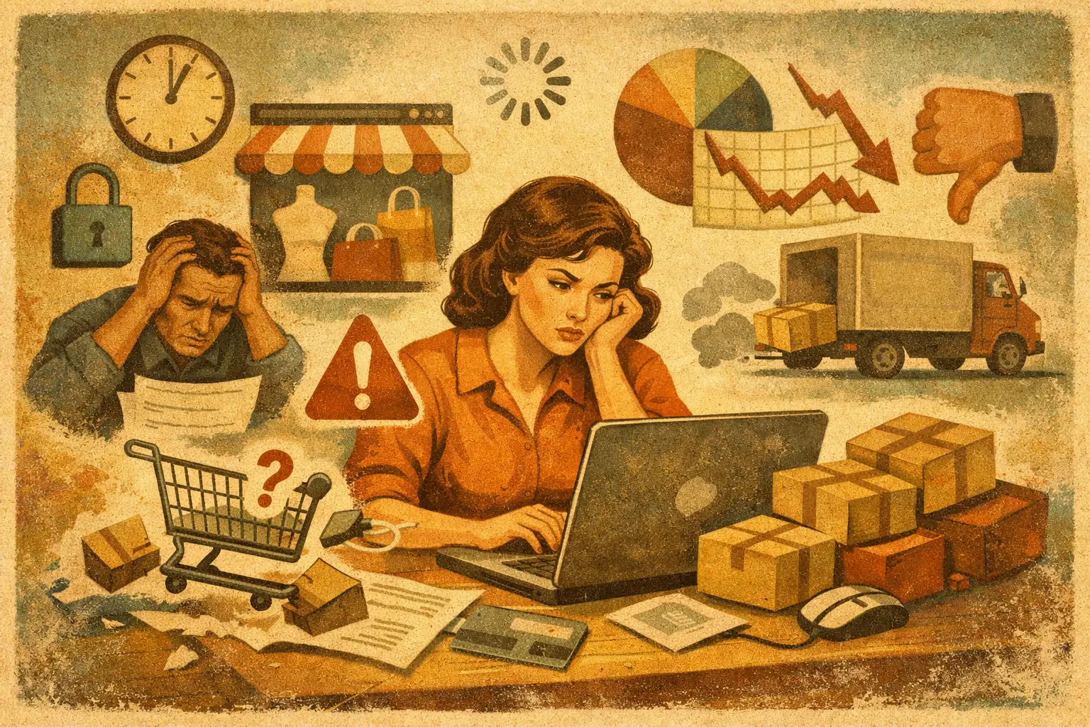 9 errores comunes al crear una tienda online.