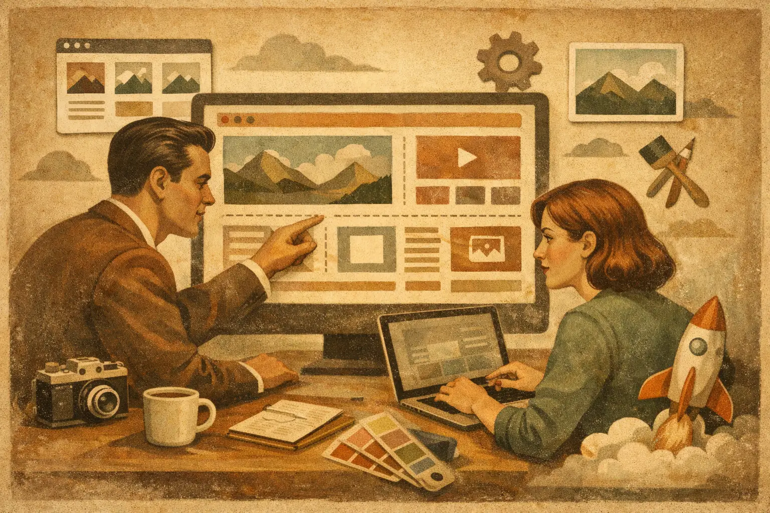 11 ejemplos de sitios web hechos en Webflow.