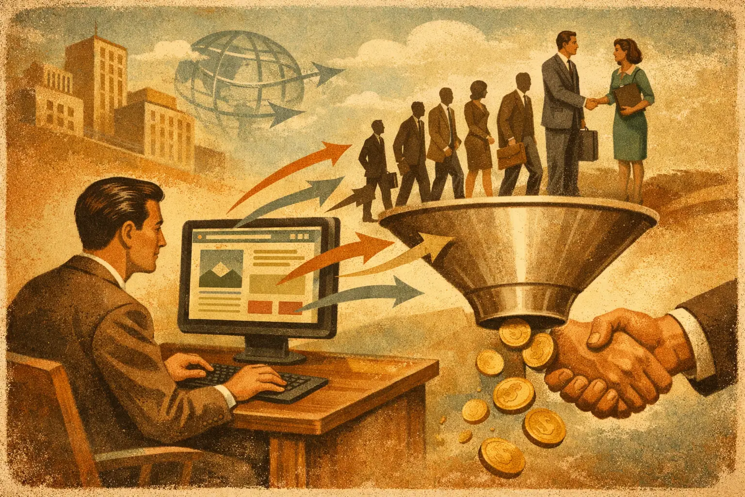 Cómo generar leads B2B desde un sitio web.