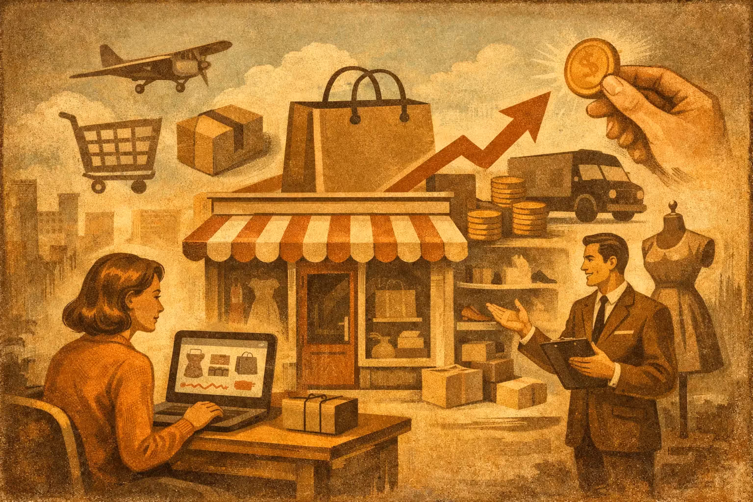 A Shopify store optimized to sell more.