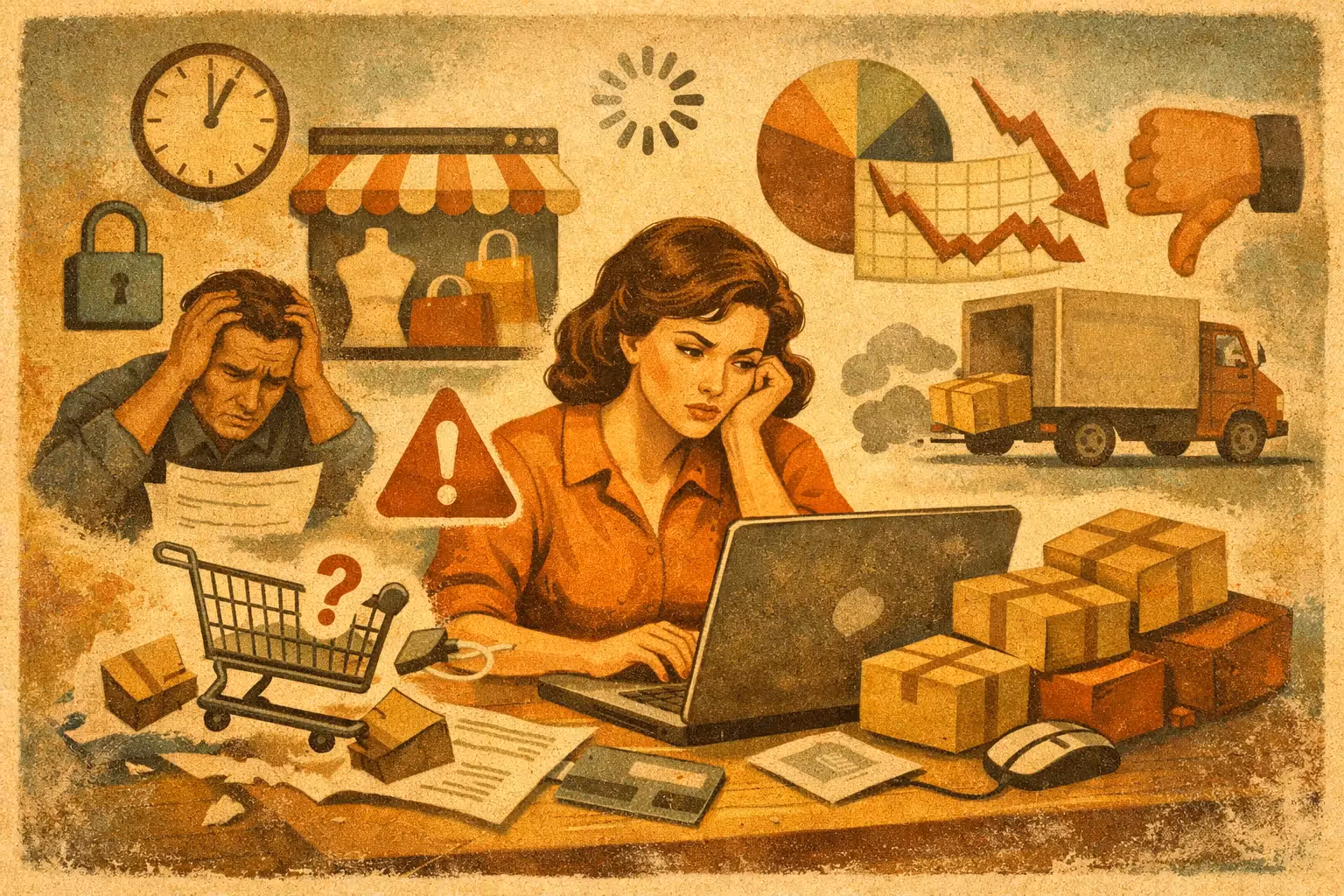 9 common mistakes when building an online store.
