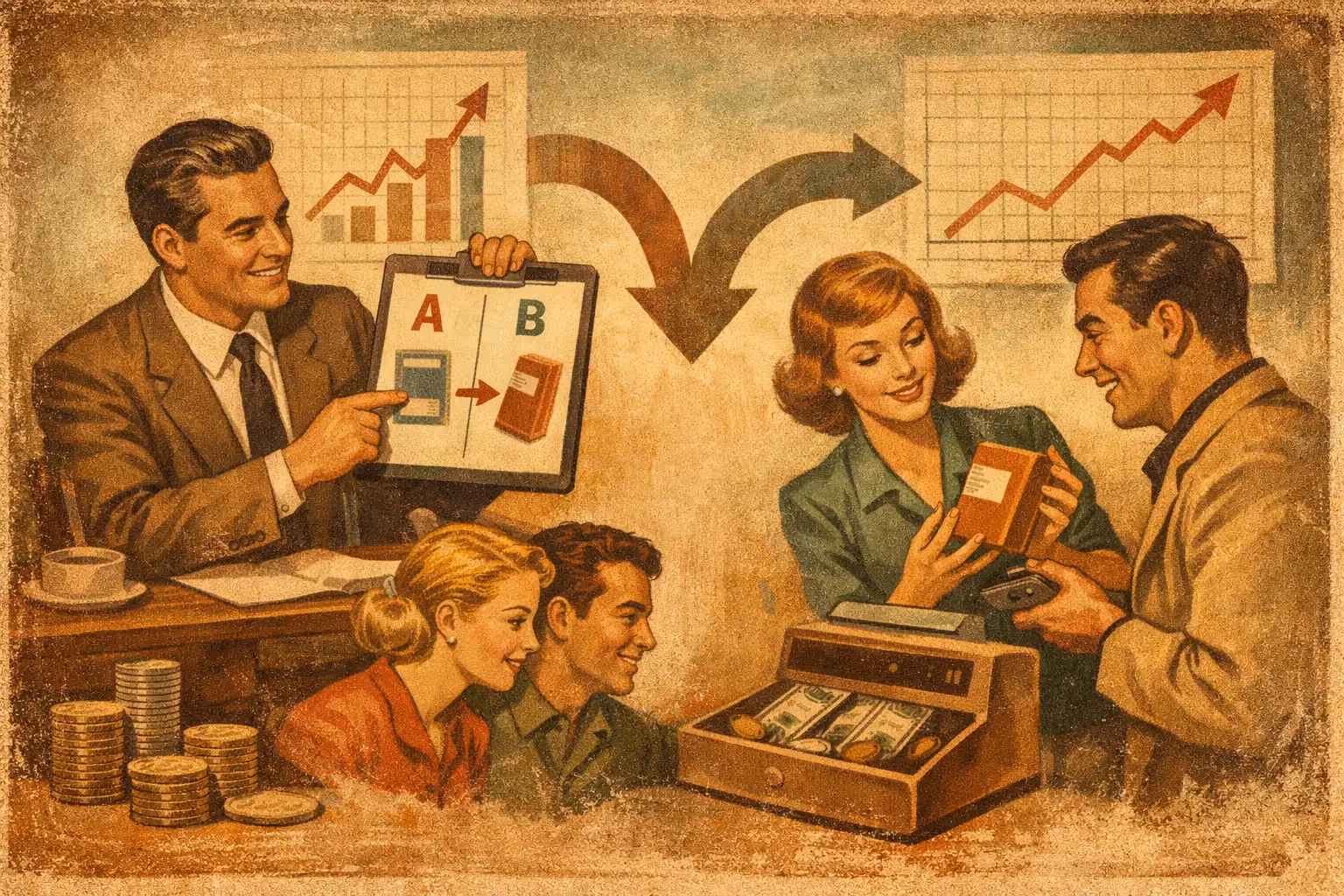 A/B experiments that actually sell more.