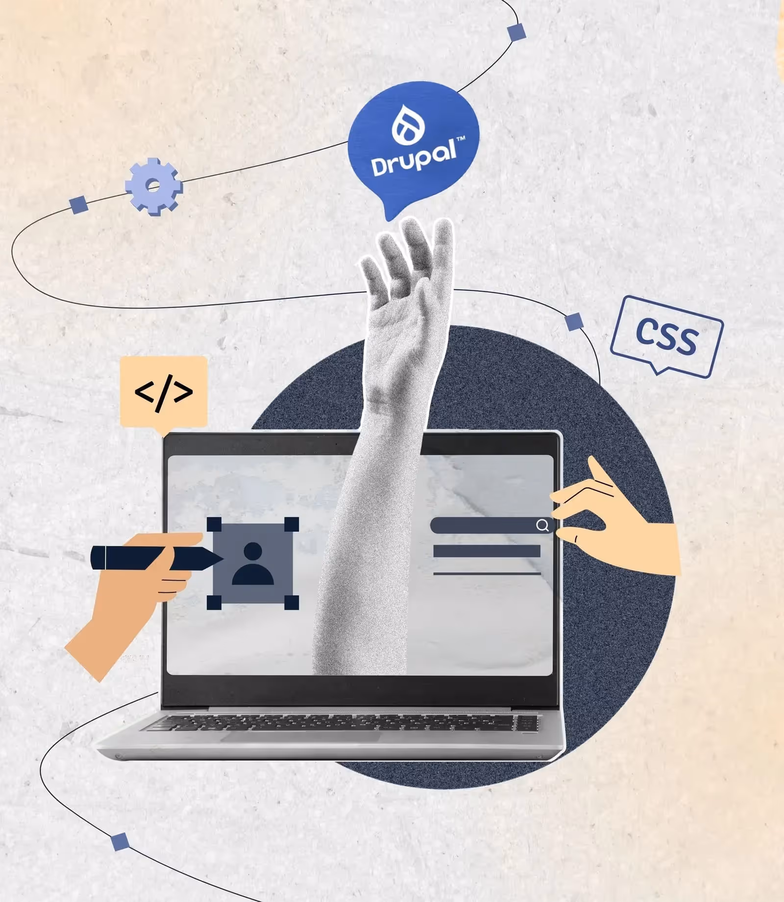 Exploring the advantages of Drupal for web design and development