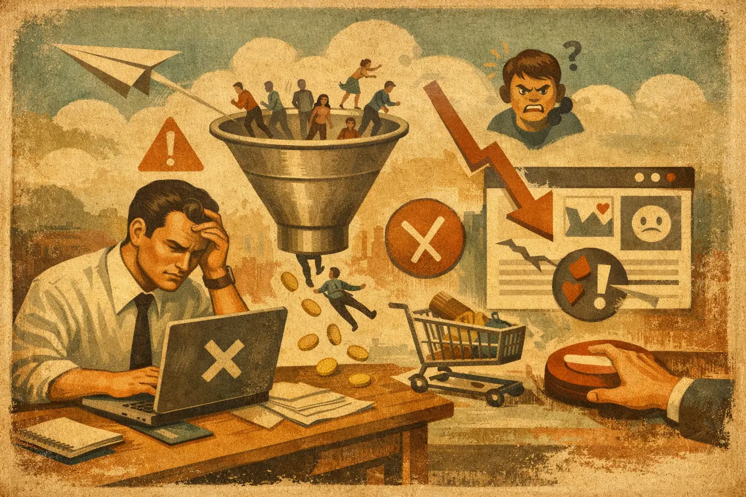 11 errores de conversion en sitios web.