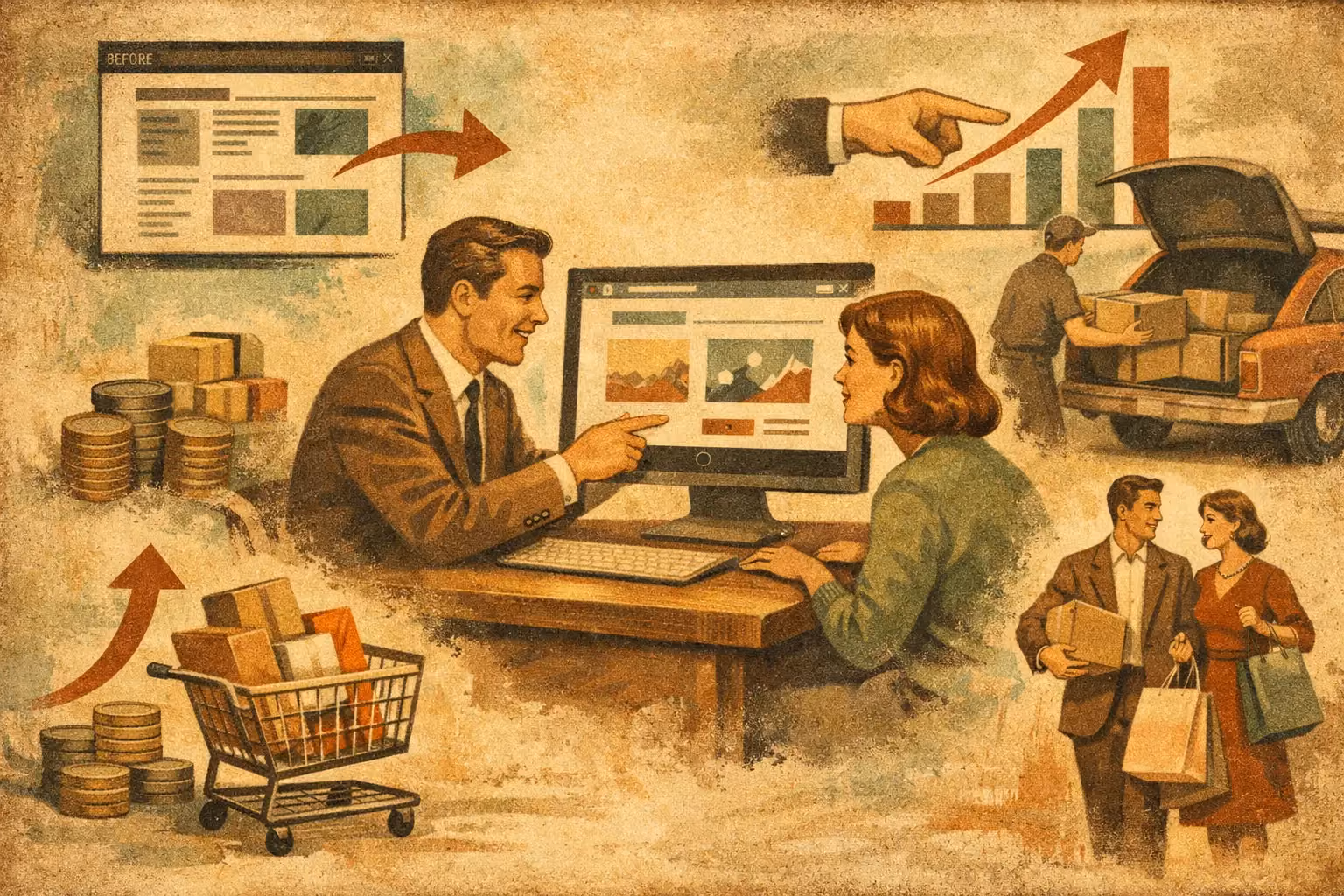 Ejemplos de rediseño web que aumentan ventas.