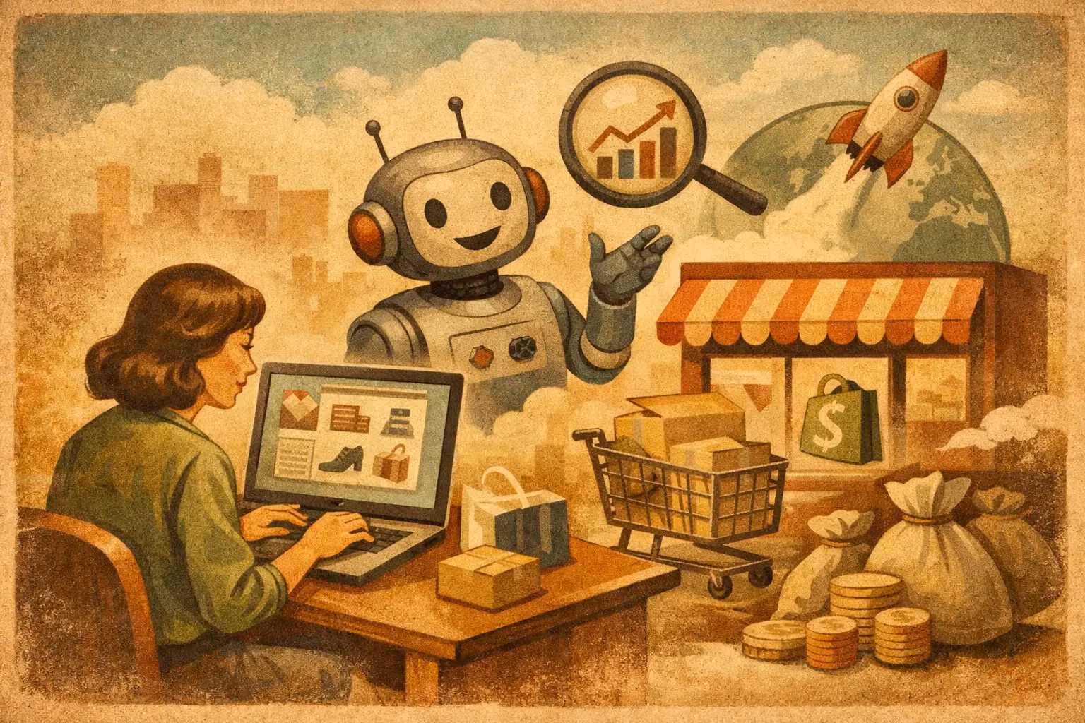 SEO para ecommerce con IA Shopify que vende.