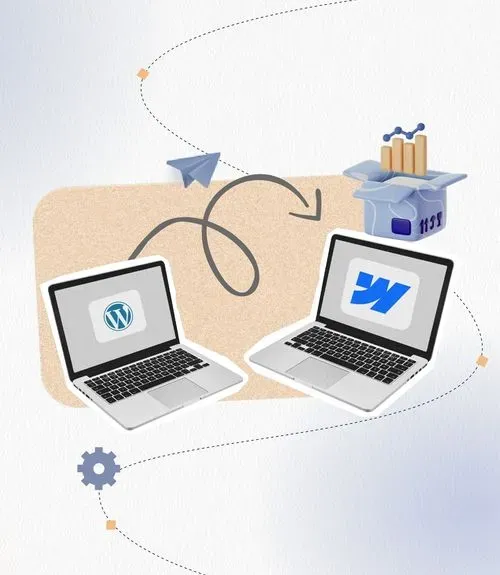 Migrar de WordPress a Webflow: qué se conserva y qué se pierde