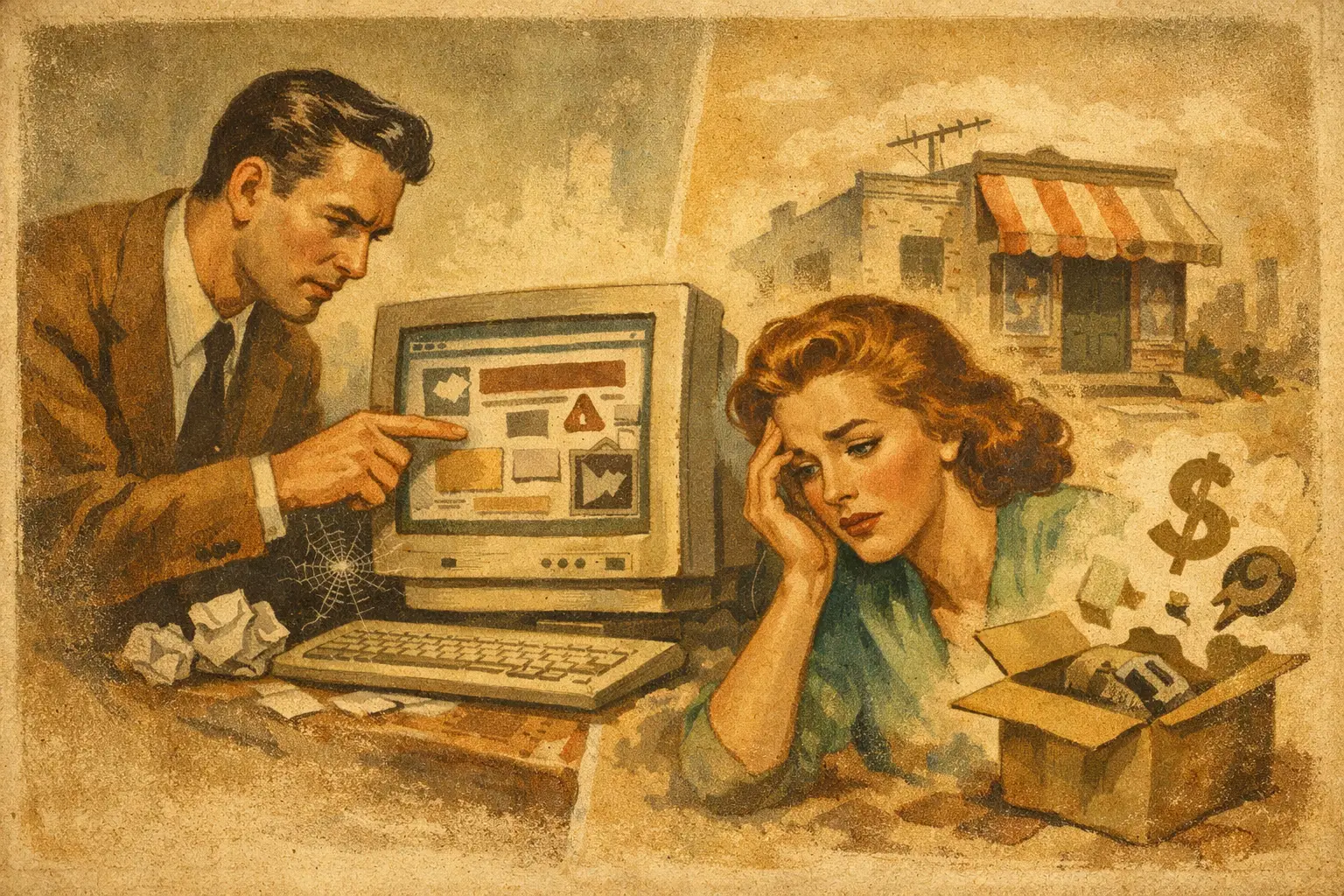 Páginas web económicas: cuándo son una mala compra.