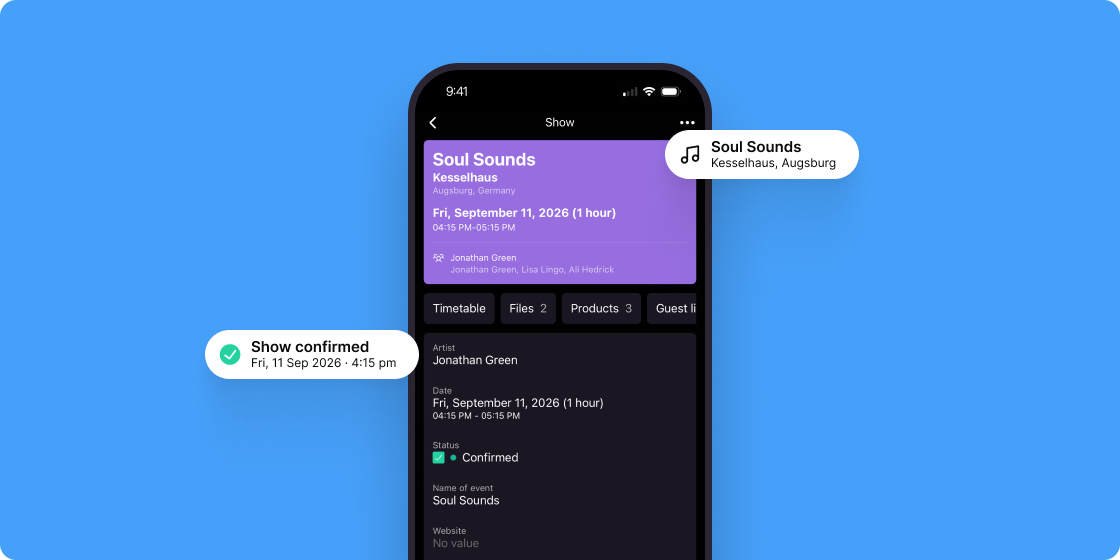 SystemOne new mobile app - show detail view