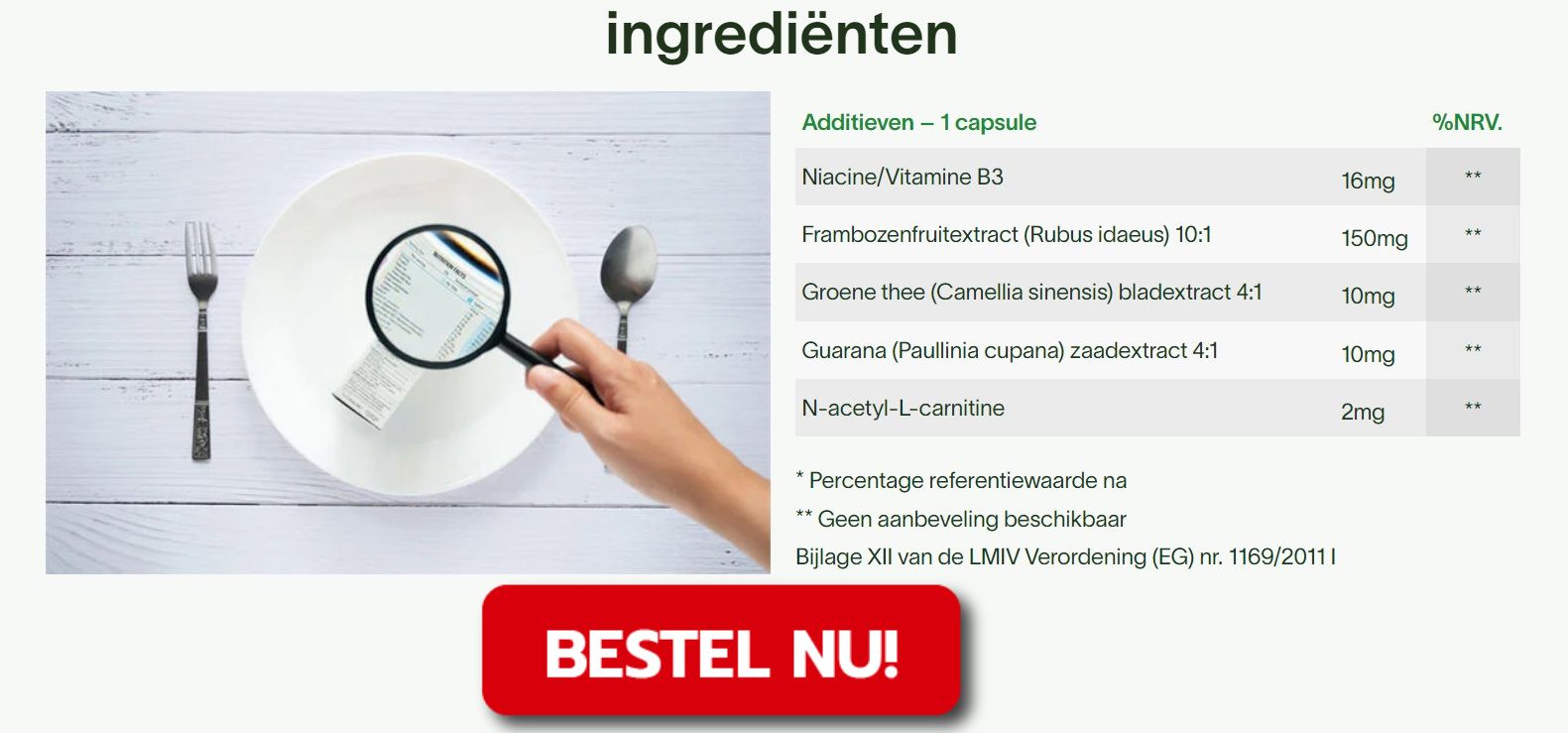 FitSmart Fat Burner Nederland & Belgium