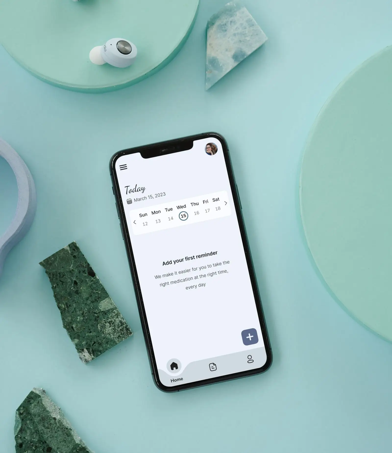 My Dose Journey UI design (Mobile version)