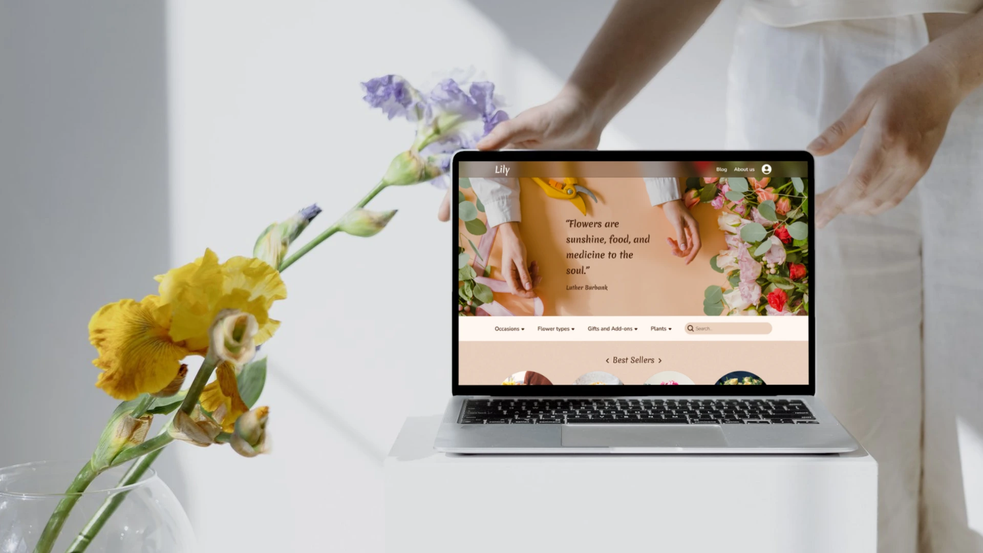 Lily's UI design (Mobile version)