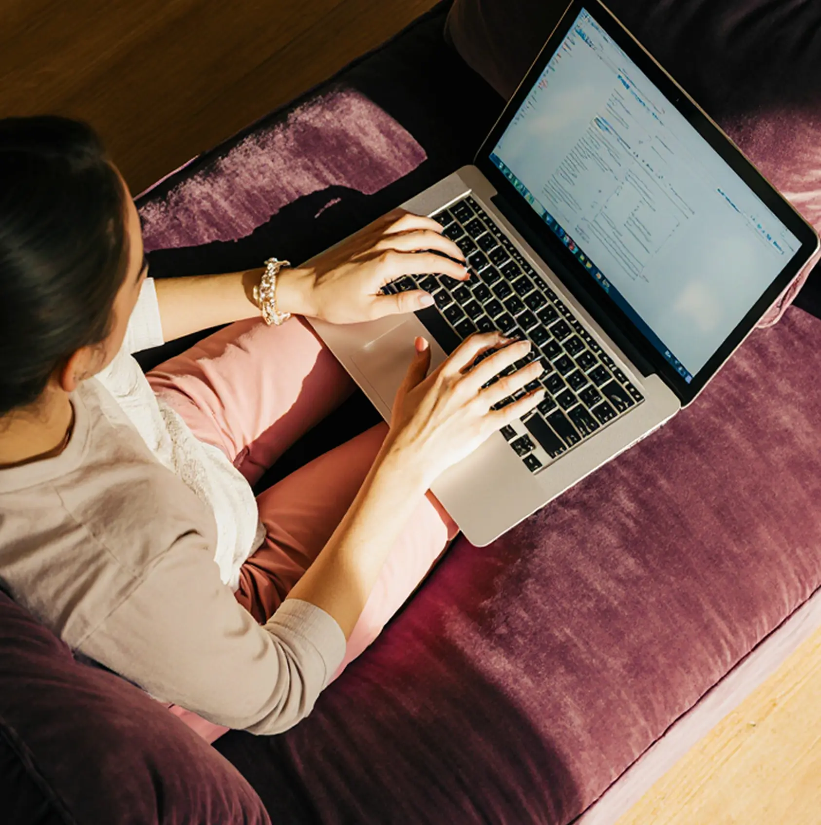 Lifestyle social media creative for brand engagement.