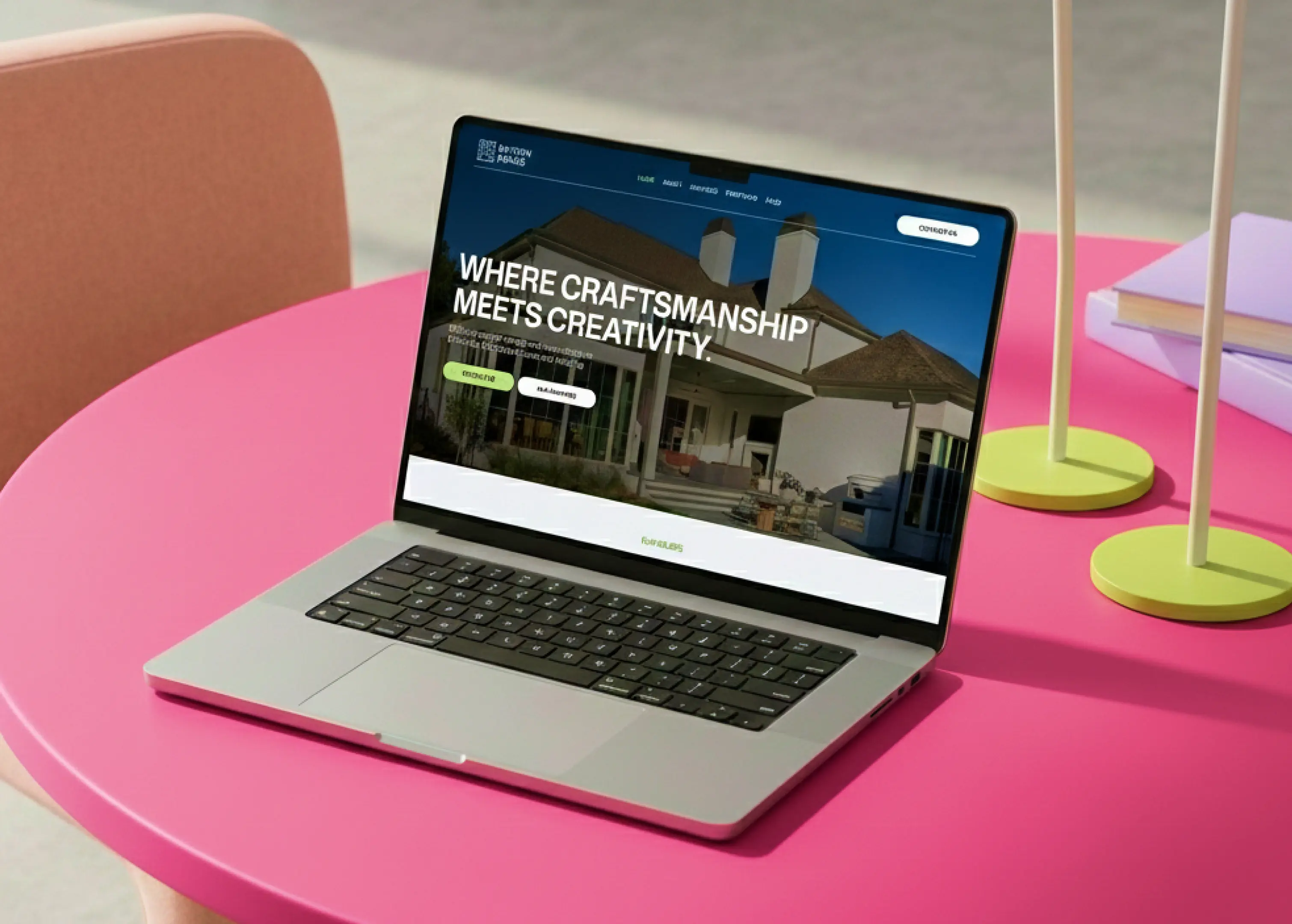 Brydon Homes Webflow Project Mockup