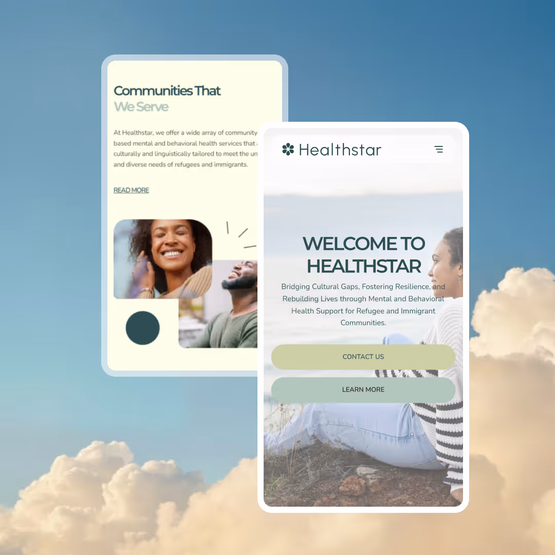 Non profit website designed by Happiworks