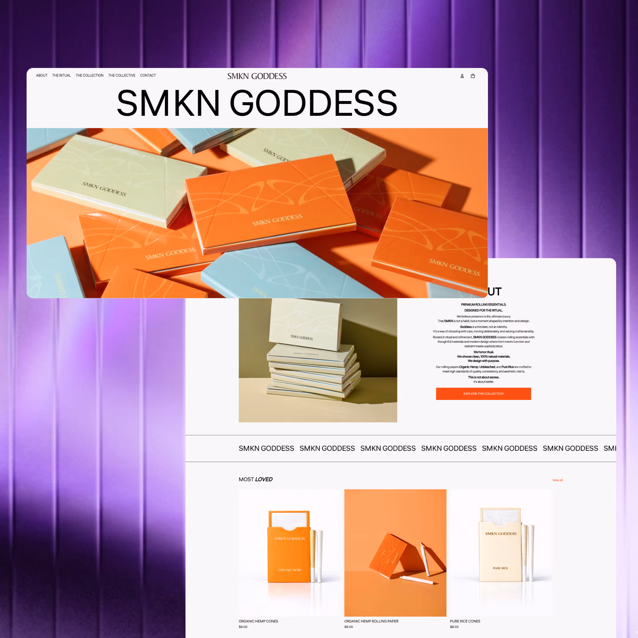 SMKN Goddess Website by Happiworks