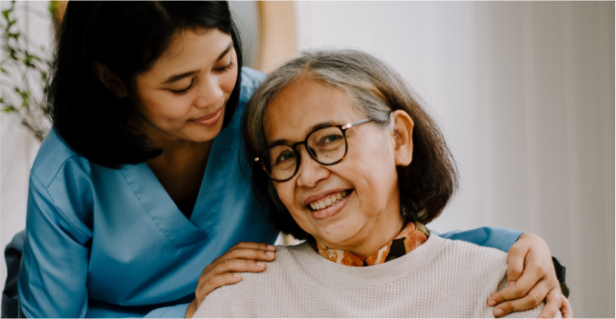 Headline graphic: investments in home health care can't wait