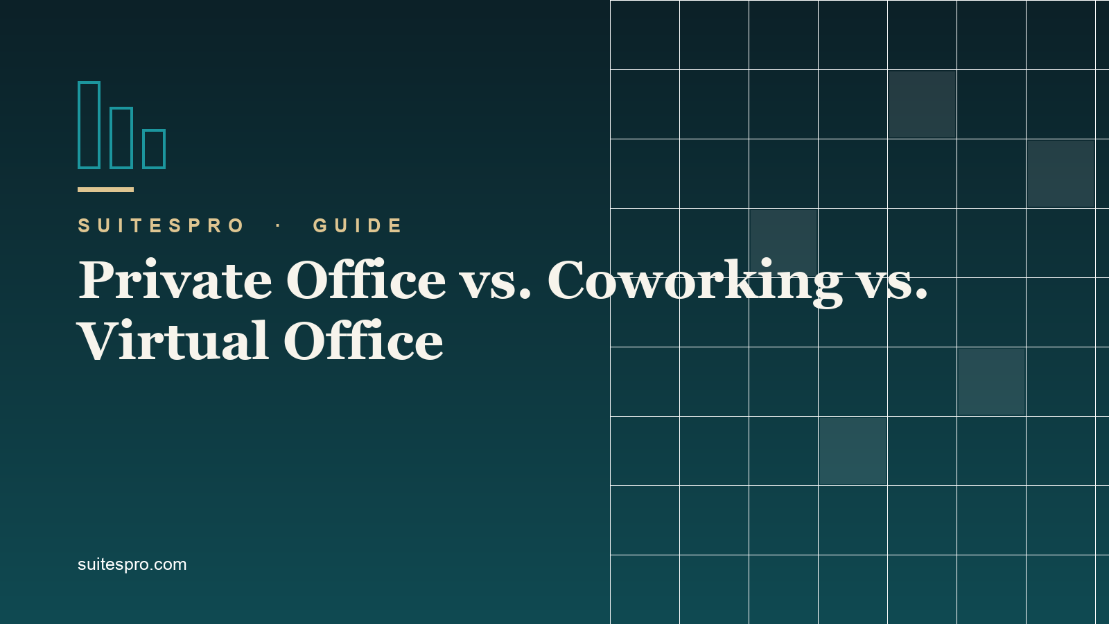 Private Office vs. Coworking vs. Virtual Office: Which Is Right for Your Business?