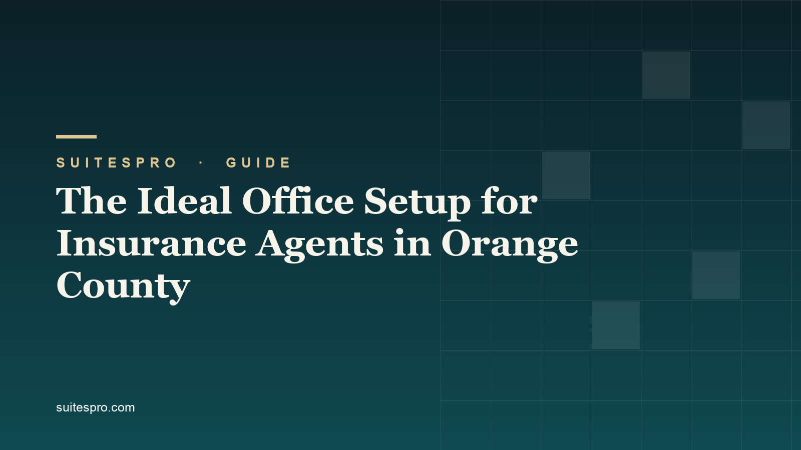 The Ideal Office Setup for Insurance Agents in Orange County
