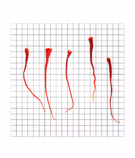 Persian Negin Saffron Standards and Visual comparison