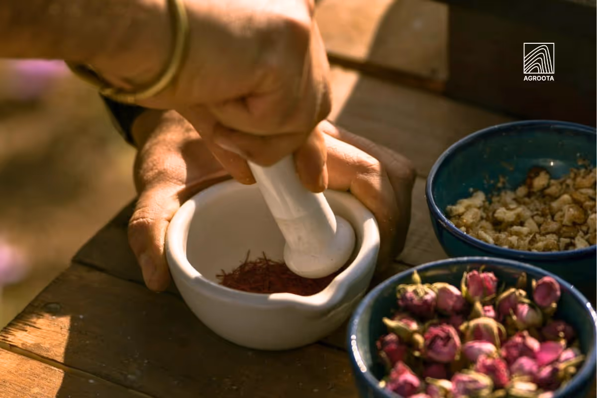 saffron taste