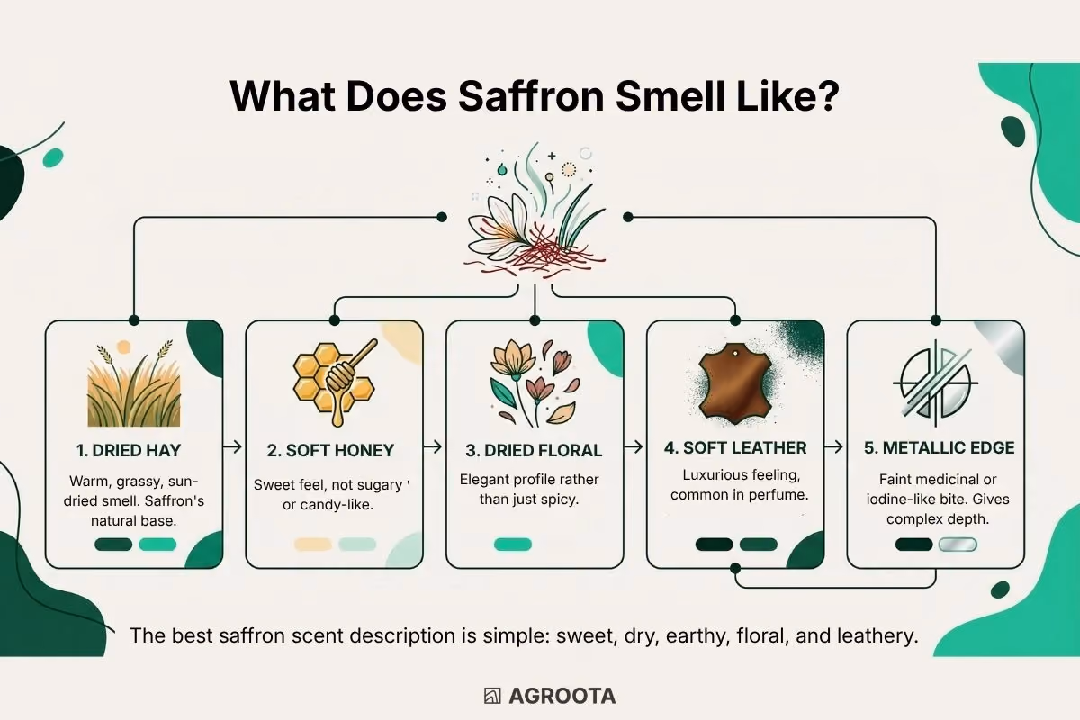 Saffron Scent Description
