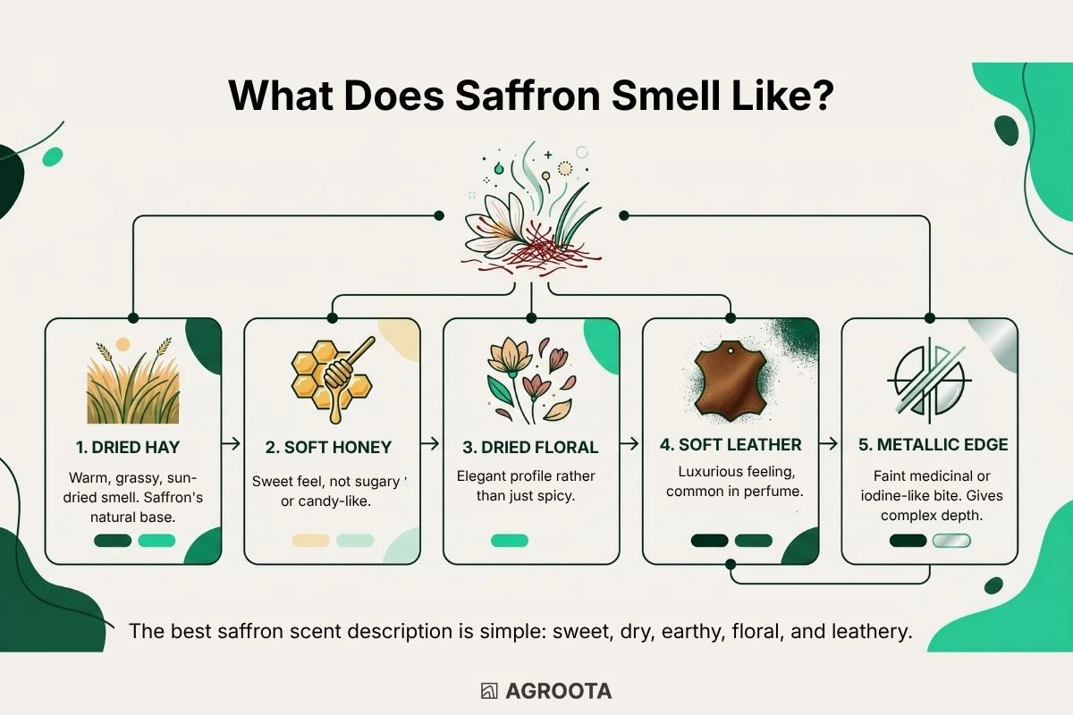 Saffron Scent Description