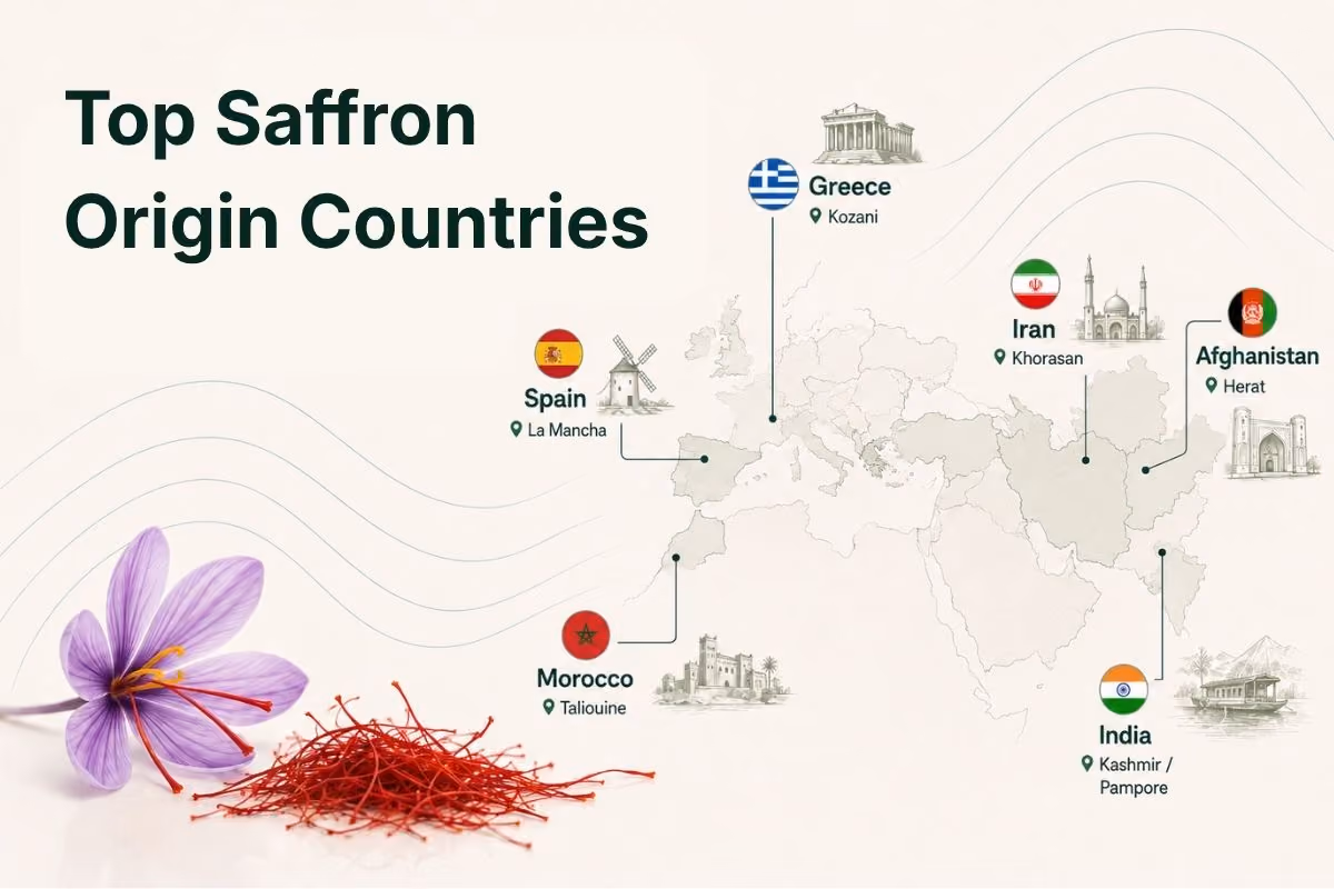 saffron origin country