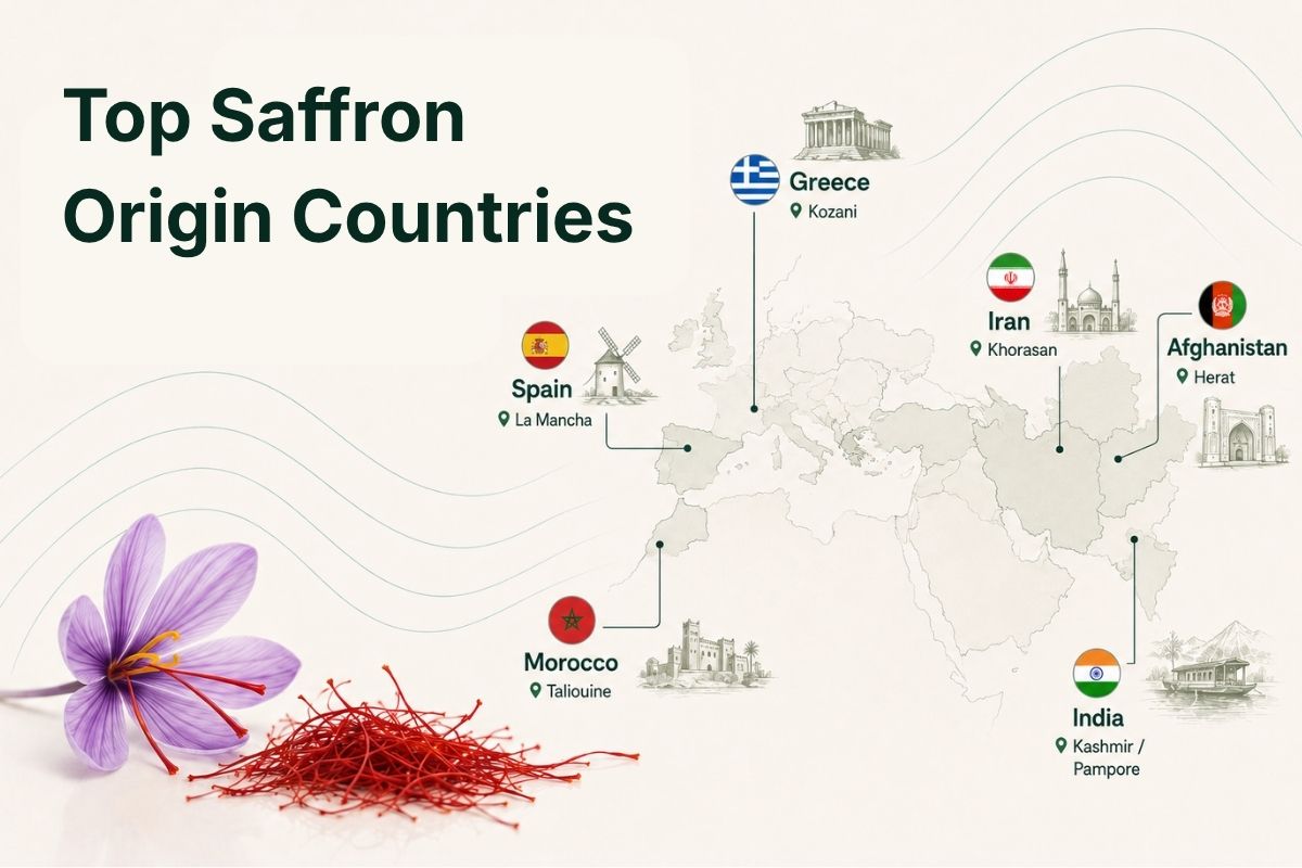 saffron origin country