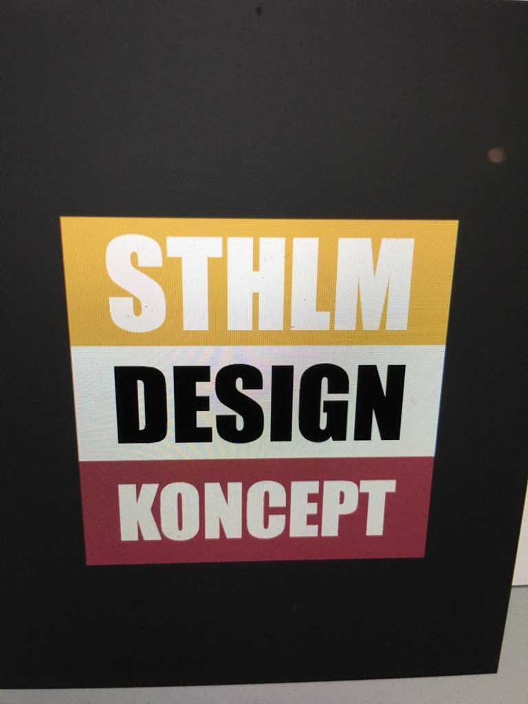 STHLM DESIGN KONCEPT 