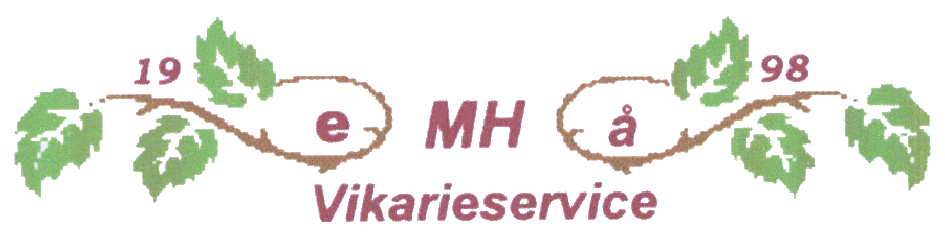 eMHå Vikarieservice 1998