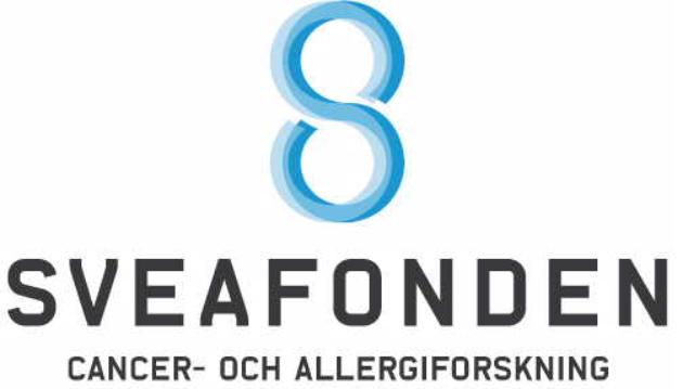 SVEAFONDEN CANCER- OCH ALLERGIFORSKNING