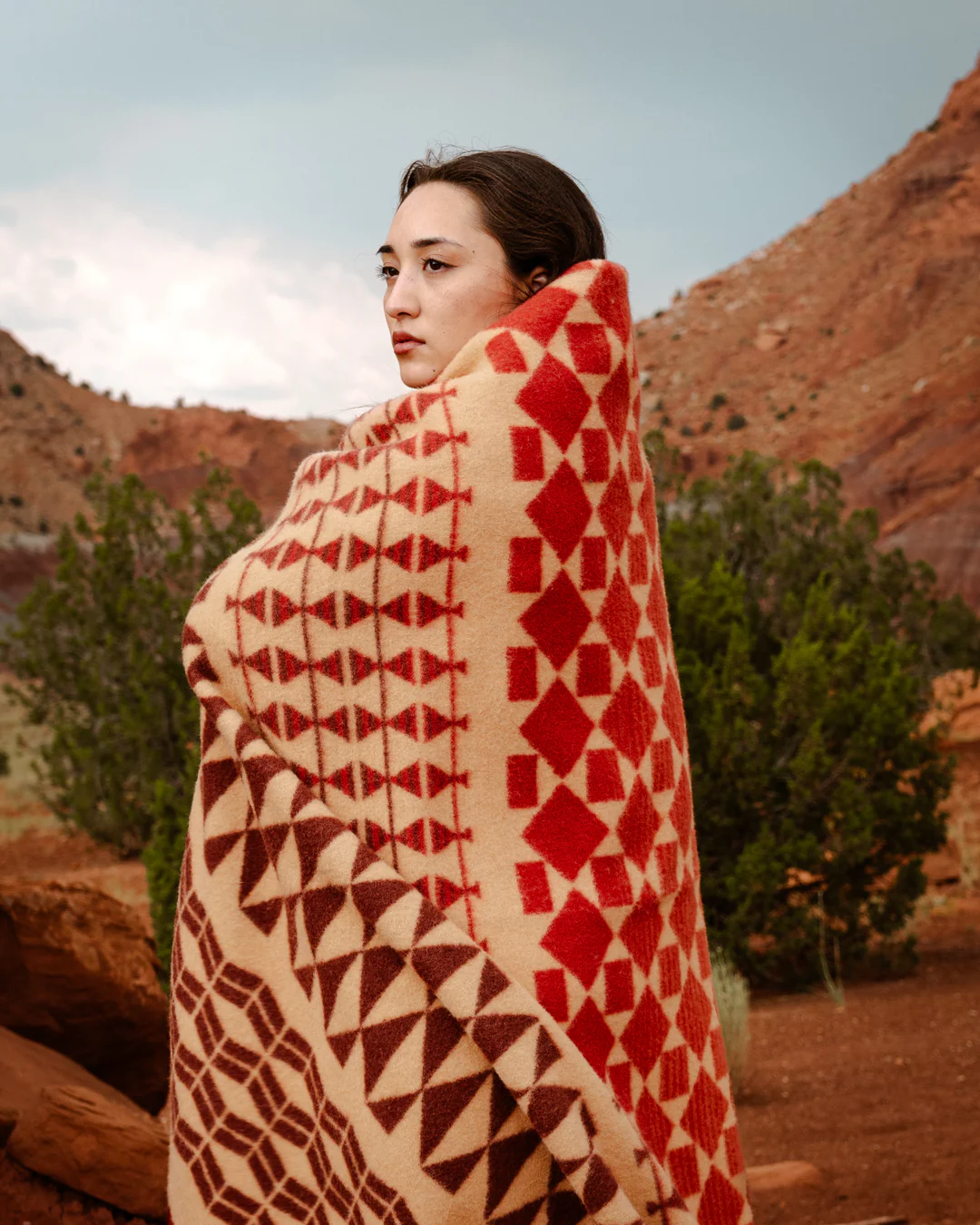 Above and Below Wool Blanket | 8th Generation