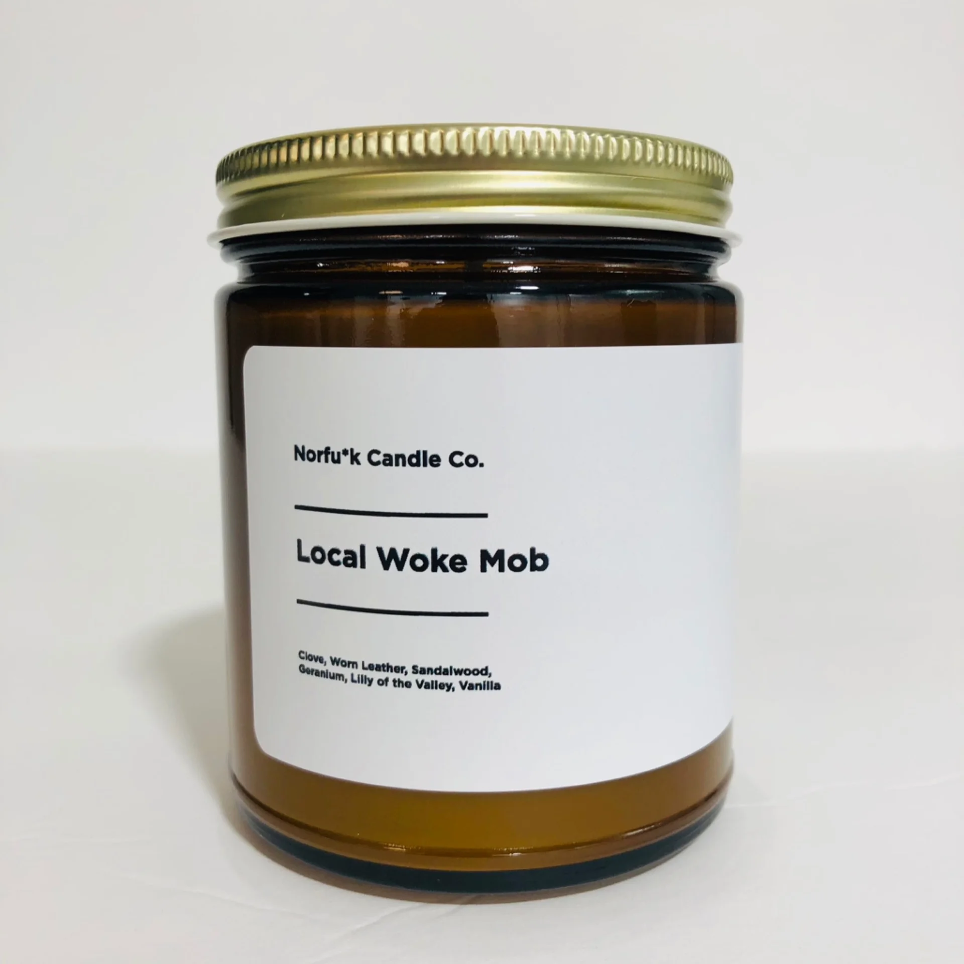 Local Woke Mob Candle | Norf*ck Candle Co.
