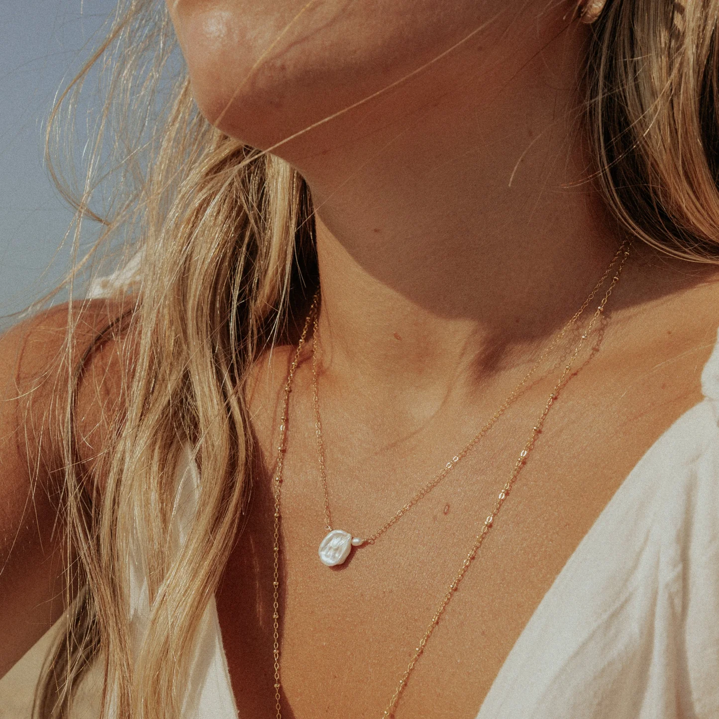 Balance Pearl Necklace