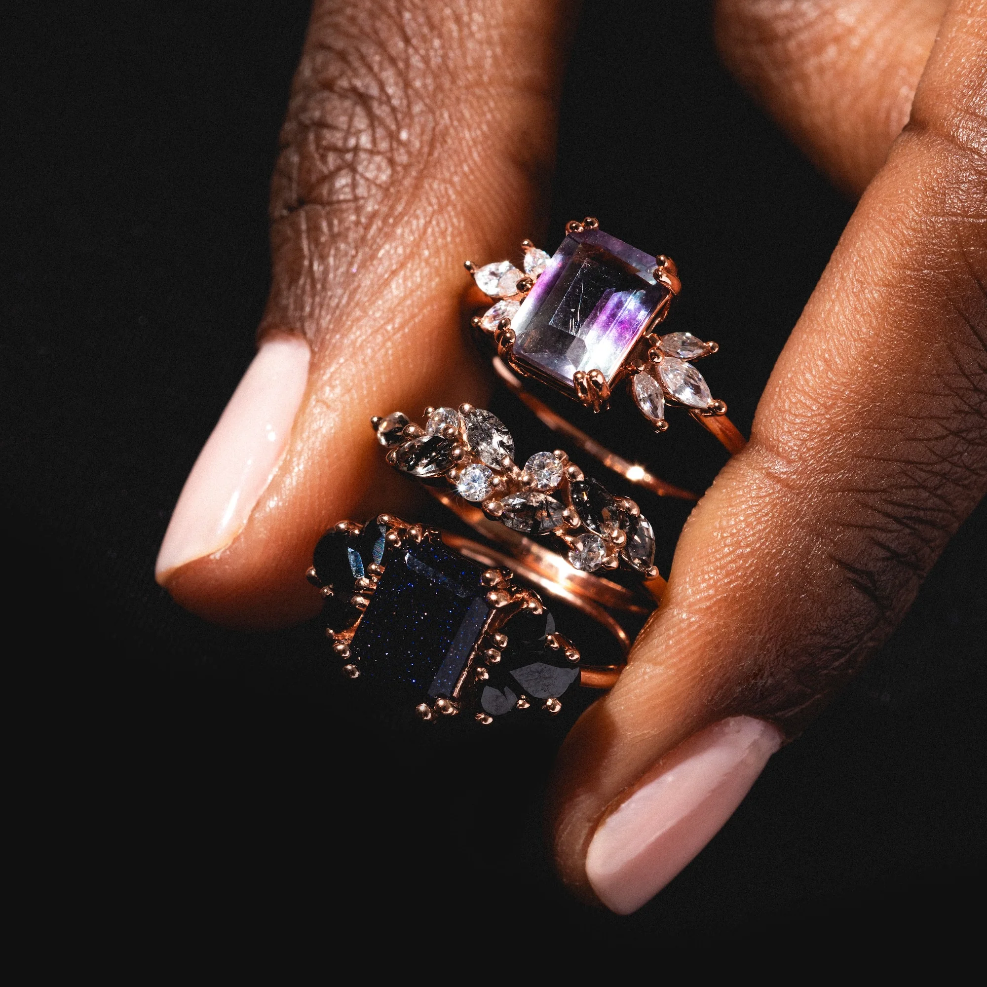 Gemstone Empress Ring