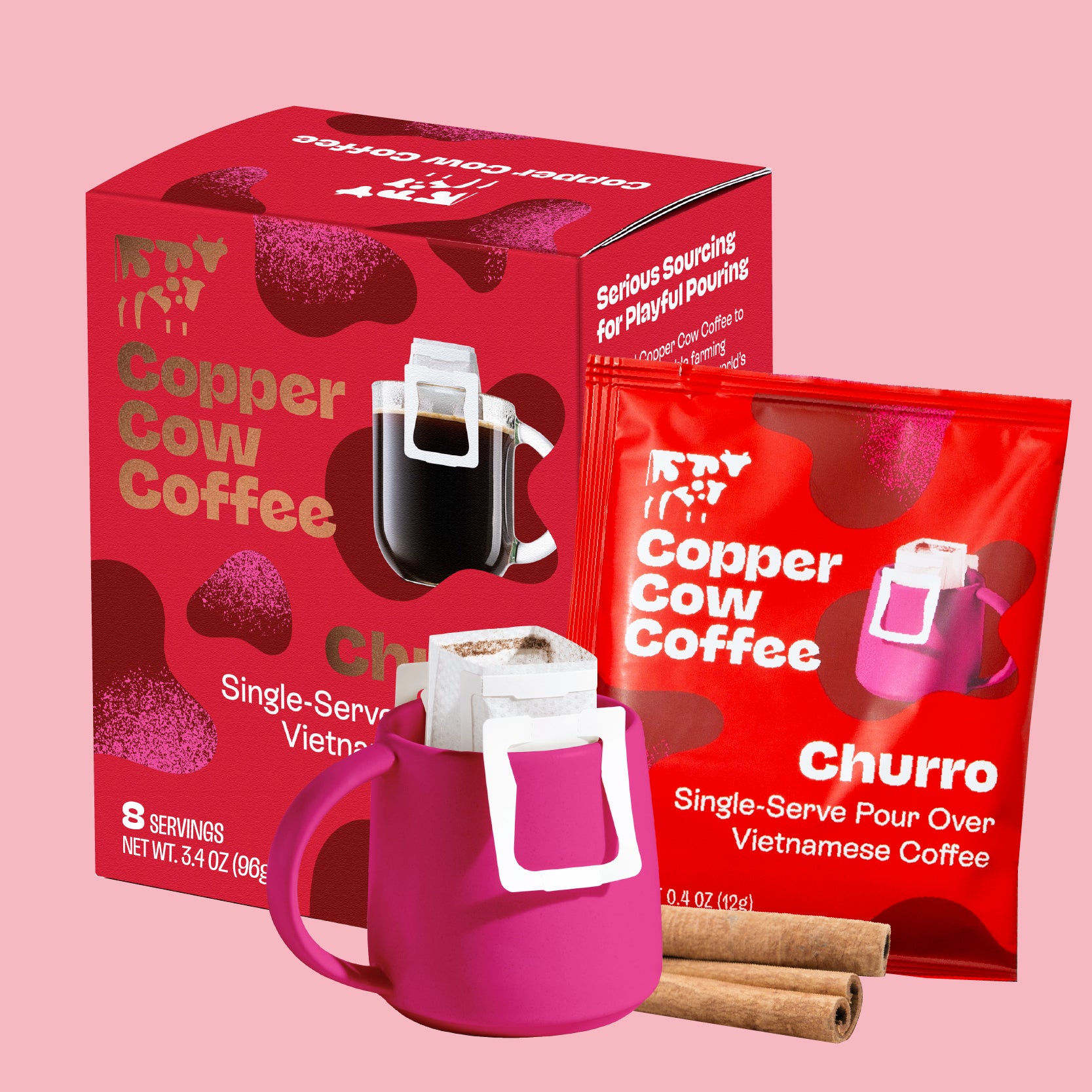 Churro Pour Over Coffee | Copper Cow