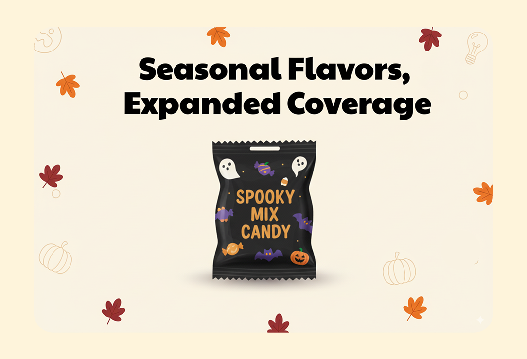 Fall Flavors and 75,000 New SKUs