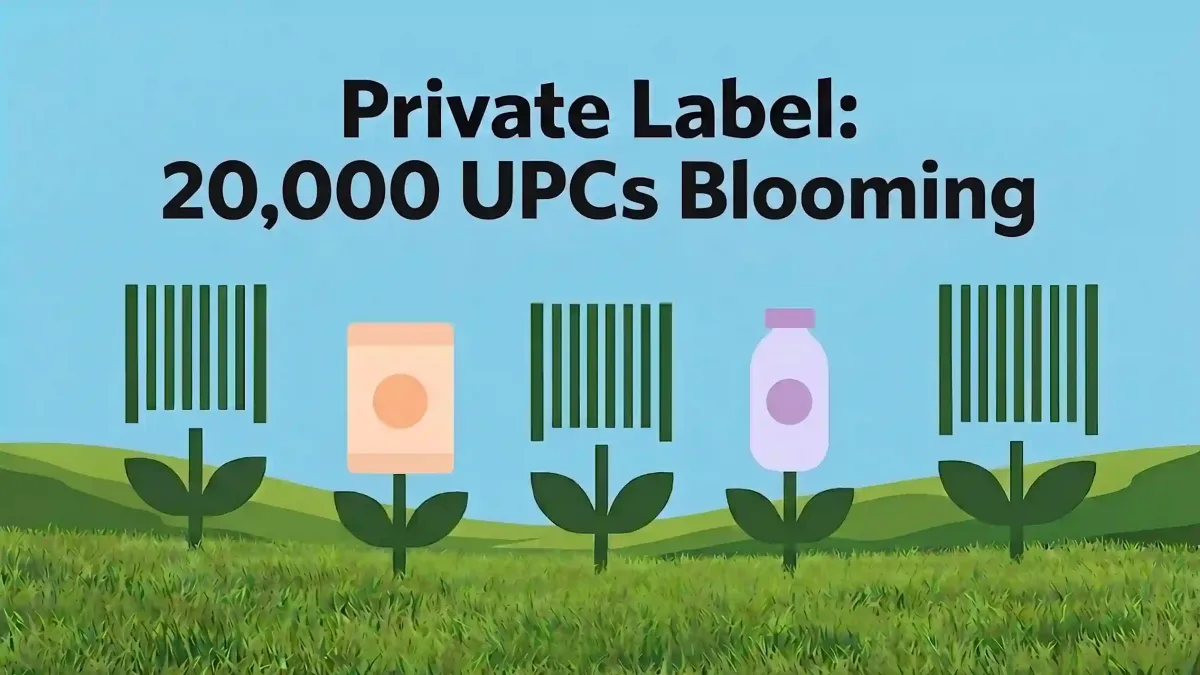 Private Label: 20,000 New UPCs for Spring (v52 release)