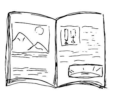 Fare un Giro Illustration Reisejournal