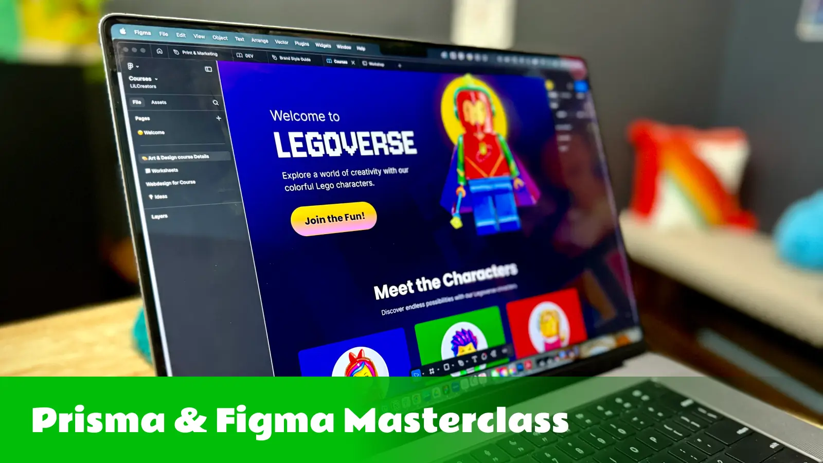 Prisma & Figma Masterclass